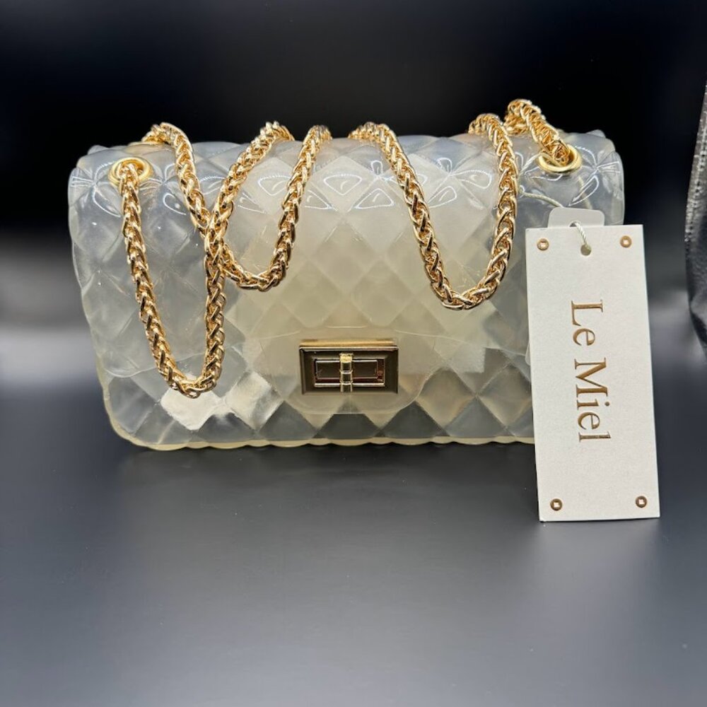 Jelly Purse, Cute Crossbody Shoulder Bag Clutch